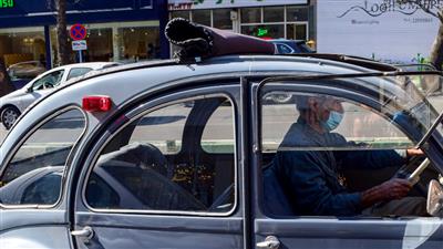 سقف جمع شونده برزنتی سیتروئن 2CV