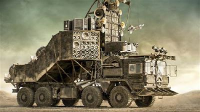 حراج خودروهای حاضر در فیلم Mad Max