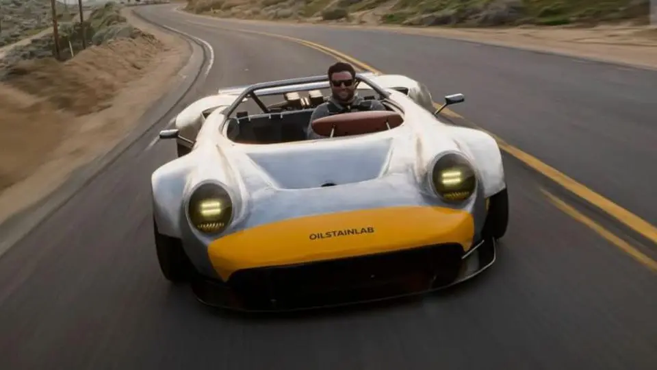 ترکيب پورشه و ايندي کار Oil Stain Lab