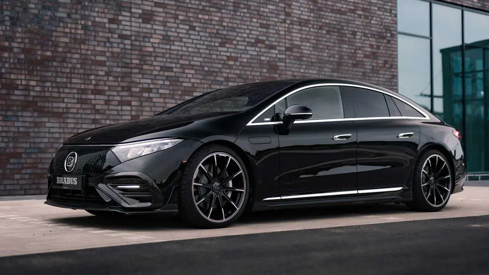 مرسدس EQS با تيونينگ برابوس