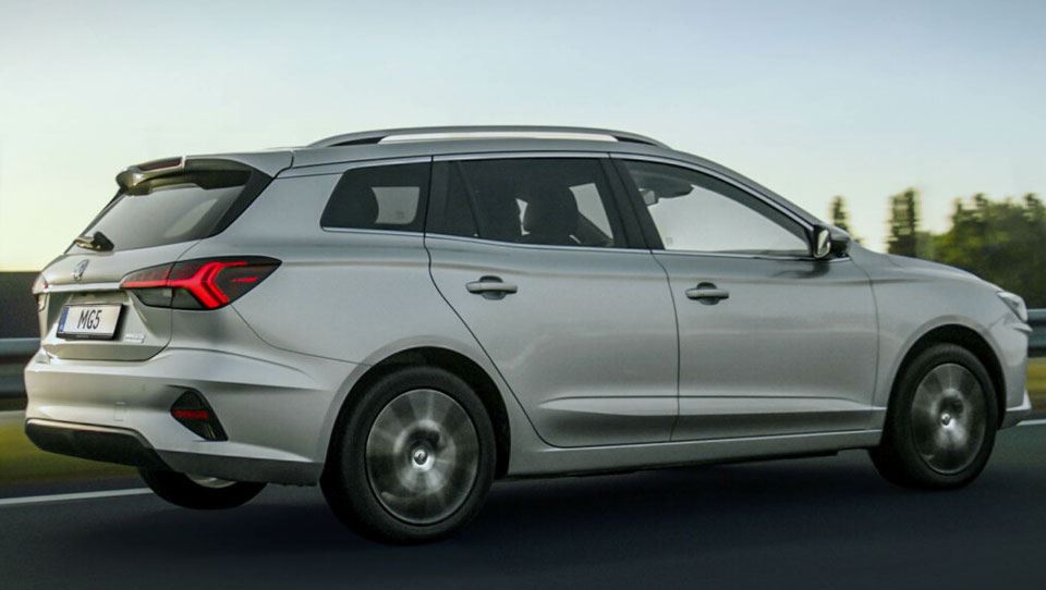 ام‌جی 5 استیشن‌واگن برقی در اروپا