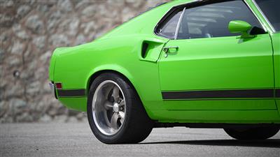 ورودی های هوای کناری در فورد ماستنگ 1970