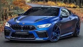 تیونینگ دیوانهوار روی بامو M8 کامپتیشن