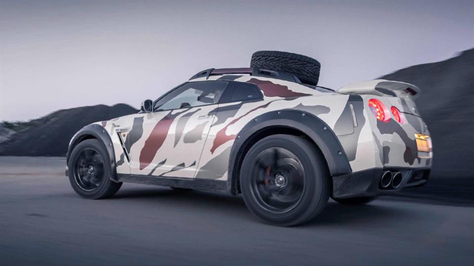 نیسان GT-R آفرود
