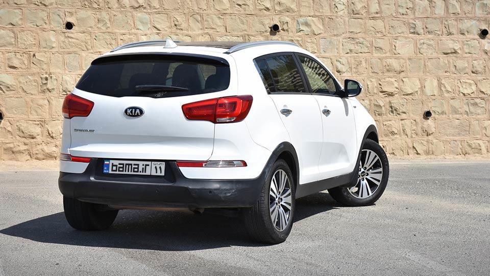 طراحی نمای عقب کیا اسپورتیج SL