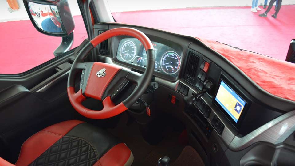 کابین و امکانات دافران H7 شایان دیزل