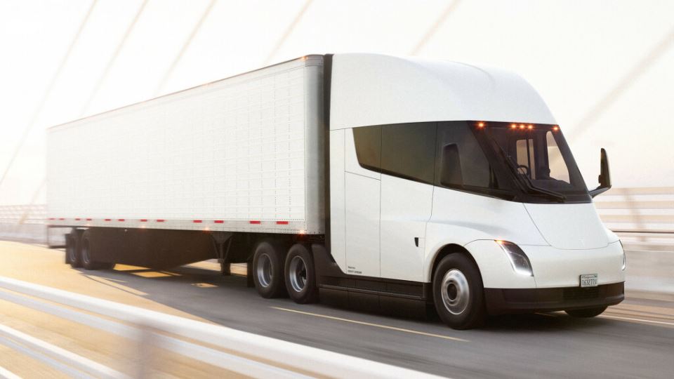 کامیون برقی Tesla Semi تسلا سمی