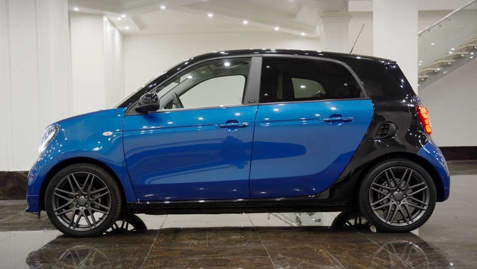 طراحی بدنه اسمارت فورفور