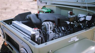 بازسازی تویوتا لندکروزر  FJ44