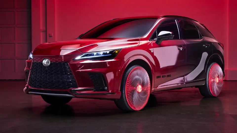 لکسوس RX با رينگ هاي خاص