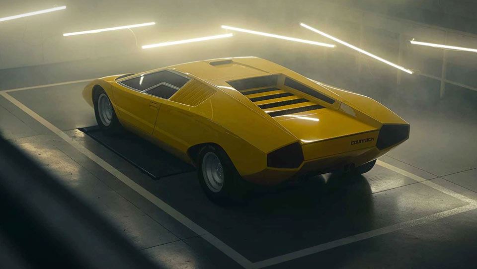 بازسازی اولین لامبورگینی کونتاش