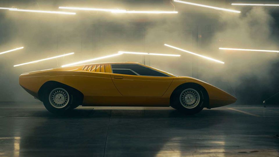 بازسازی اولین لامبورگینی کونتاش