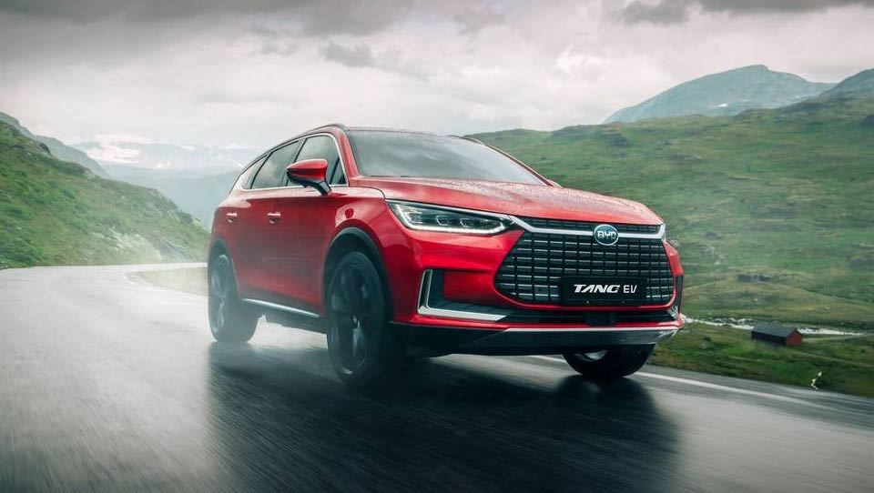 کراس‌اور برقی چینی بی‌وای‌دی تانگ