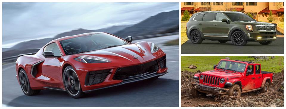 خودروهای منتخب سال 2020 در آمریکای شمالی