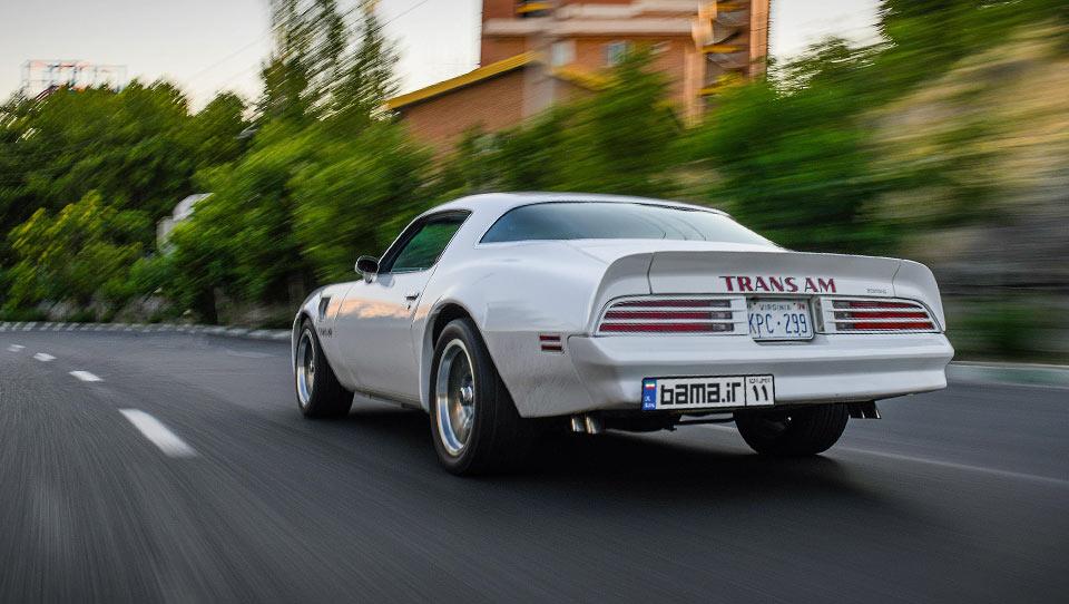 تست و بررسی پونتیاک فایربرد ترنزم