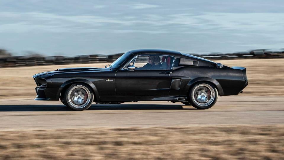 بازسازی موستانگ شلبی GT500CR مدل 1967