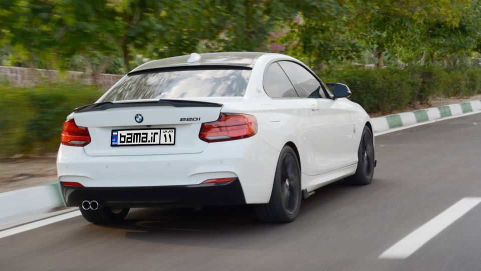 تجرب رانندگی با ب‌ام‌و 220i کوپه 