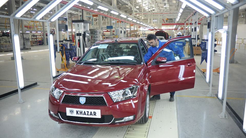 صادرات ایران خودرو به آذربایجان