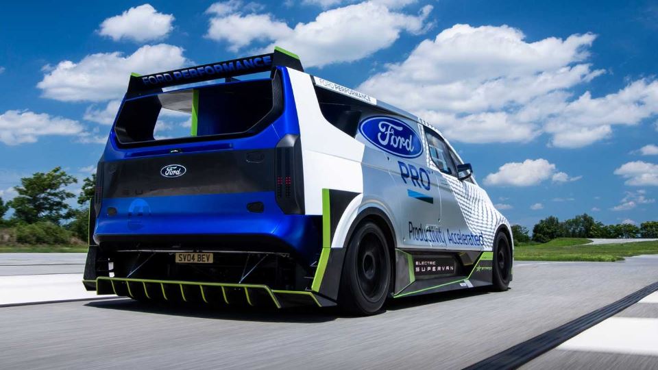 فورد سوپر ون برقی Ford Electric SuperVan
