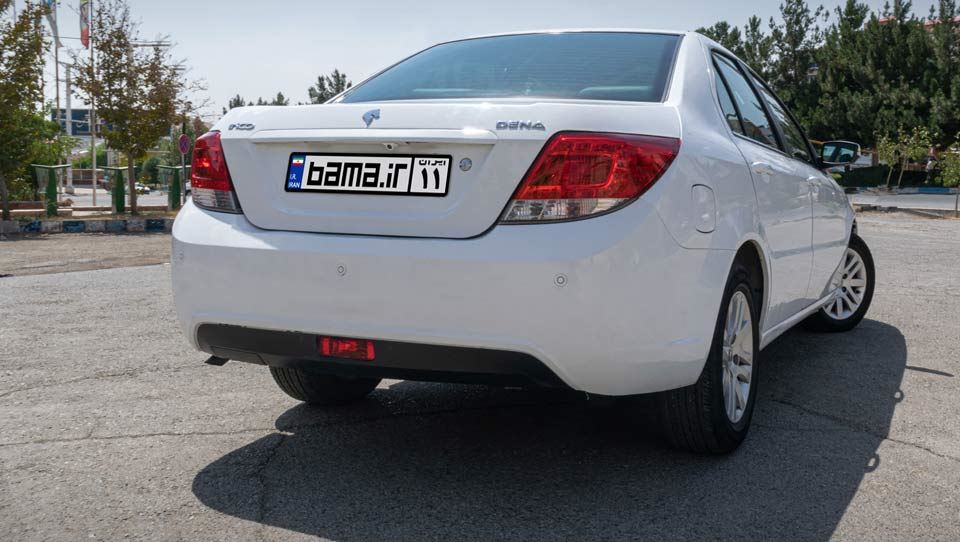 طراحی نمای عقب دنا