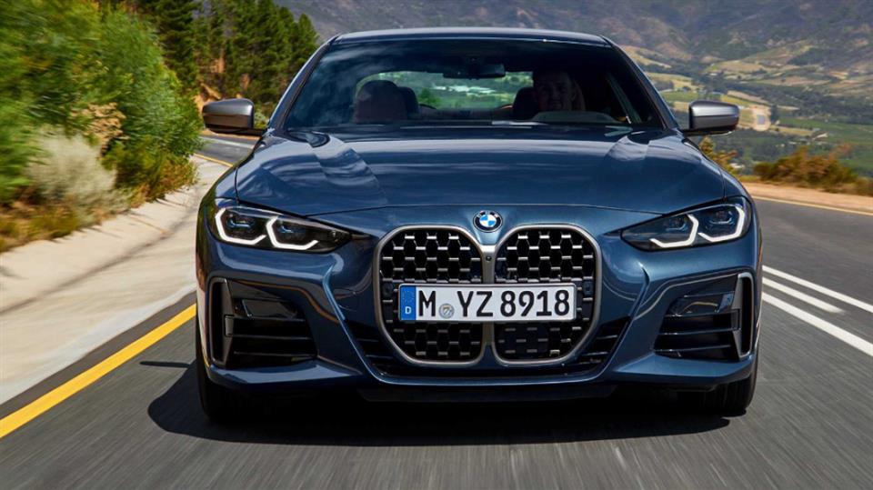 جلوپنجره‌های بزرگ نسل جدید ب ام و سری 4