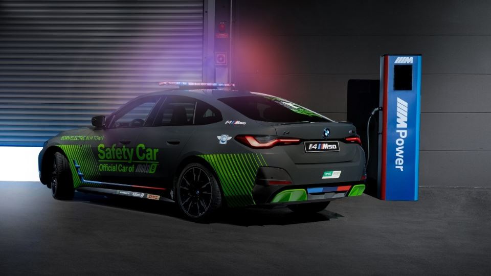 ب‌ام‌و i4 خودروی ایمنی مسابقات MotoE