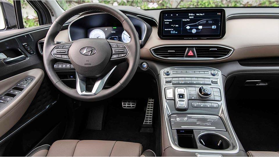 طراحی کابین هیوندای سانتافه 2021