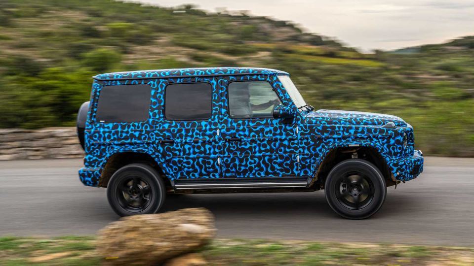 مرسدس بنز G کلاس برقی