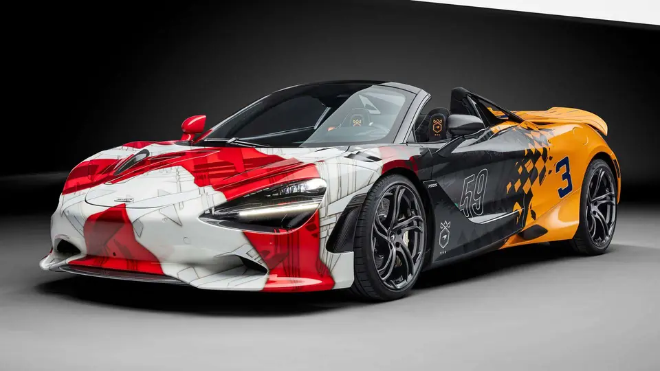 معرفي مکلارن 750s نسخه سه تاج