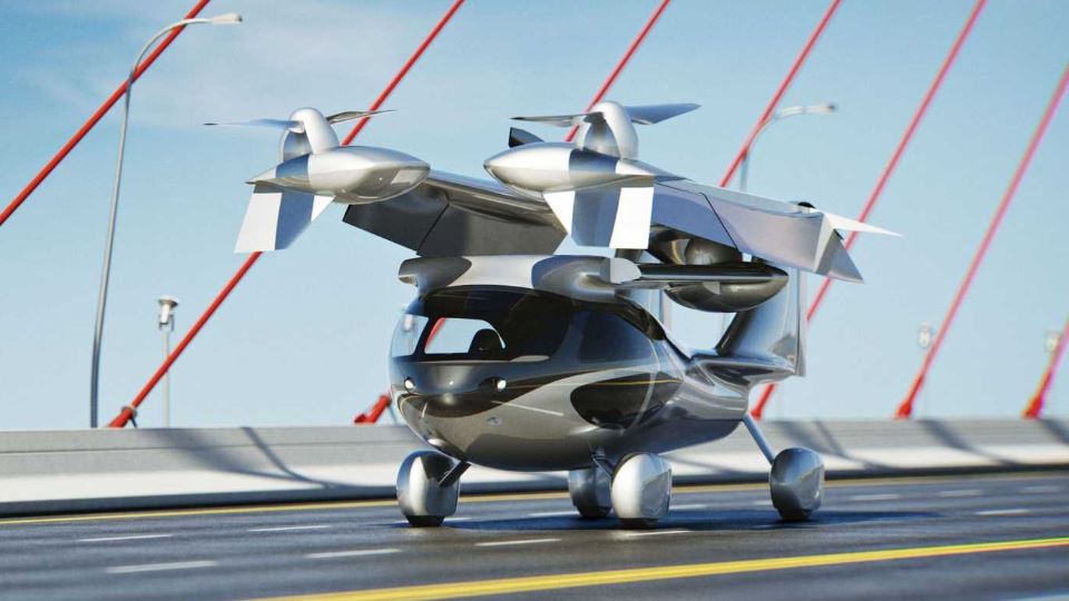 خودروی پرنده آسکا A5 نمایشگاه CES 2023