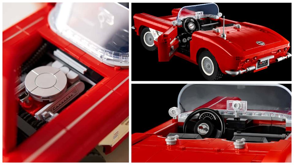 کیت لگو کوروت کانورتیبل 1961