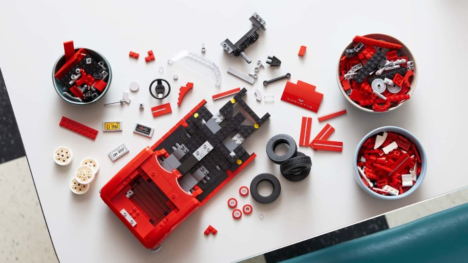 کیت لگو کوروت کانورتیبل 1961