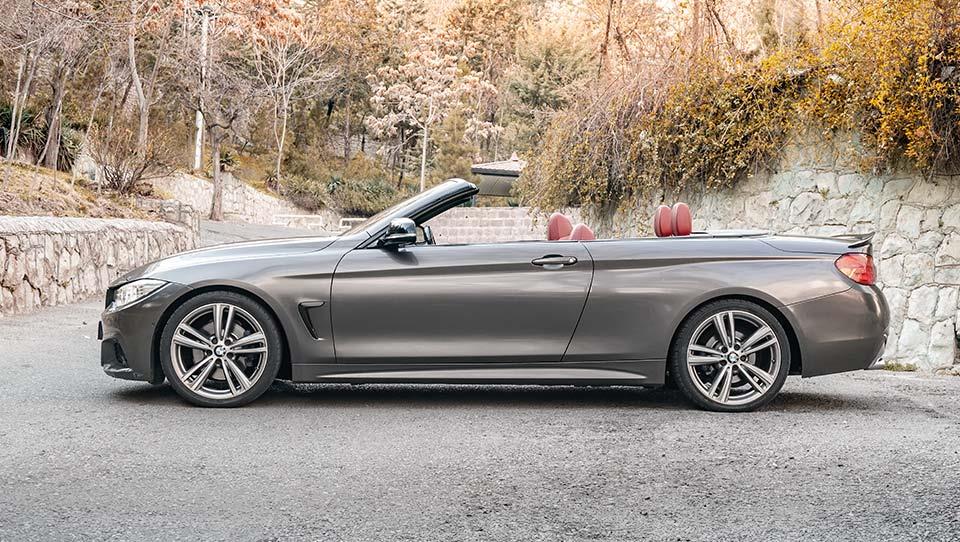 ب‌ام‌و 428i کروک مدل 2016 با سقف باز