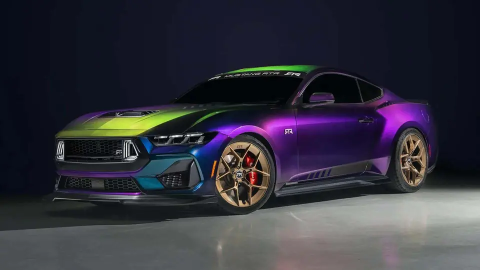 فورد ماستنگ رنگ Mystichrome