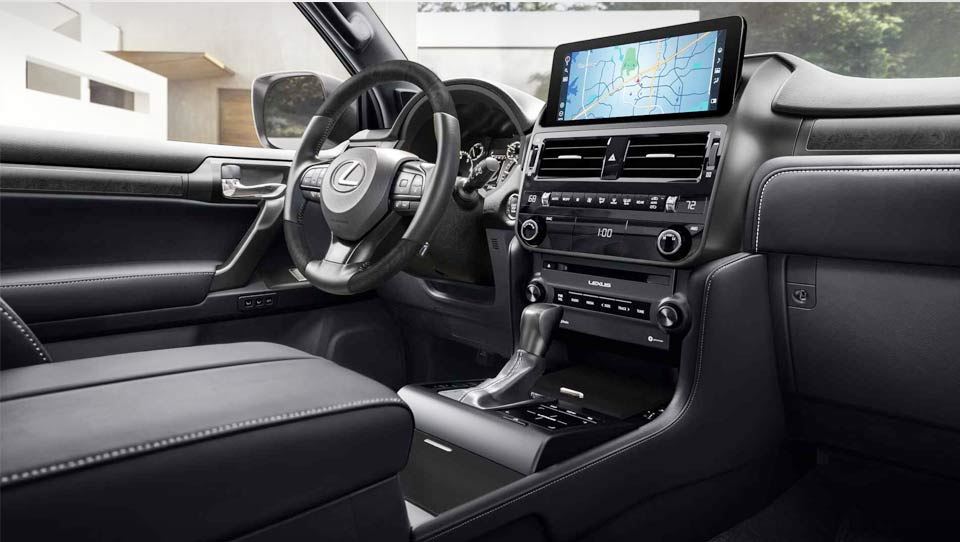 کابین لکسوس GX بلک لاین 2022