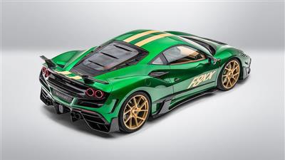 فراری F8 Tributo با تیونینگ منصوری 