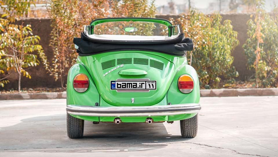ملاقات با فولکس واگن بیتل کانورتیبل 1974