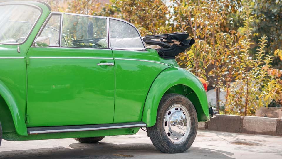 ملاقات با فولکس واگن بیتل کانورتیبل 1974