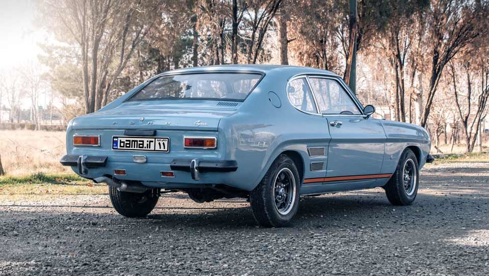 طراحی نمای عقب فورد کاپری مارک 1 مدل 1968