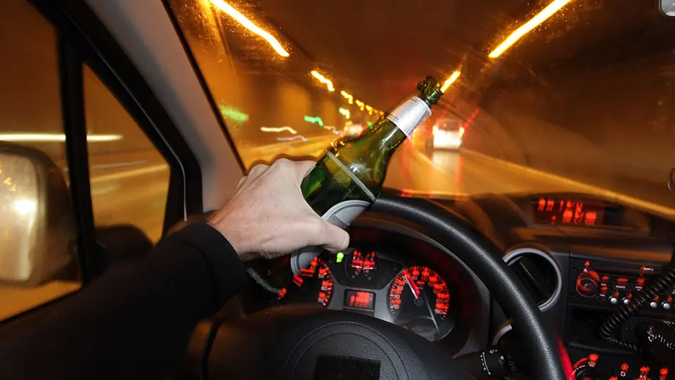 جريمه رانندگي در حالت مستي