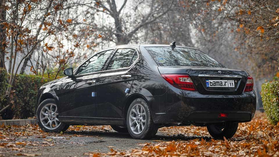 طراحی نمای عقب دنا پلاس توربو اتوماتیک