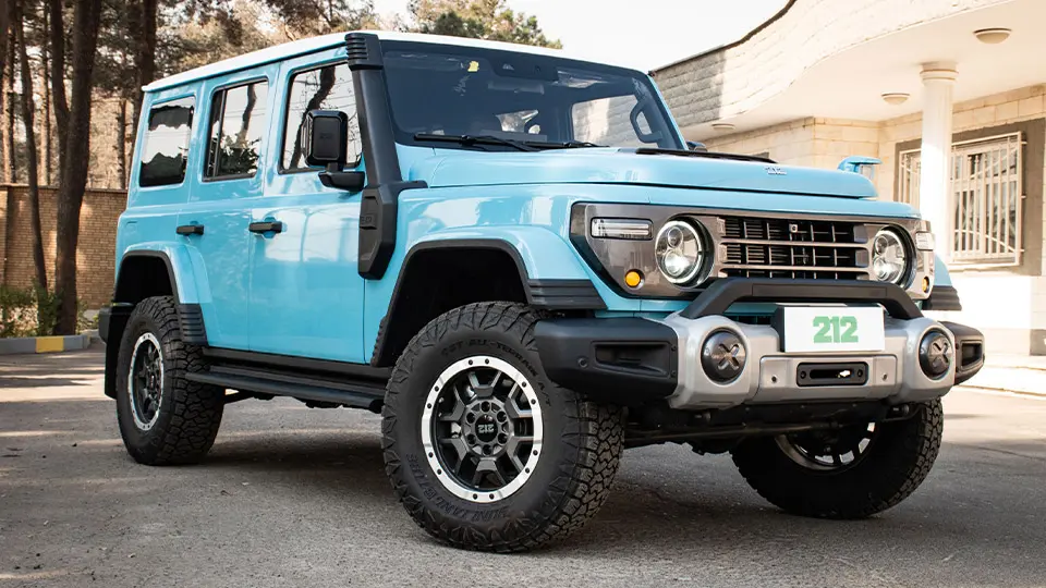 بررسي بي اي دبليو 212 صنايع خودروسازي ايليا (BAW 212)