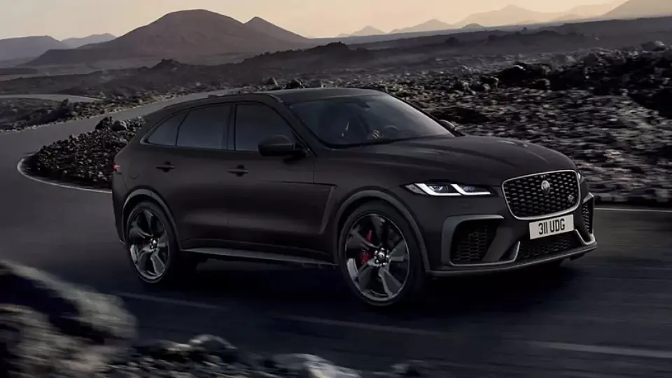 جگوار F Pace نسخه SVR 575
