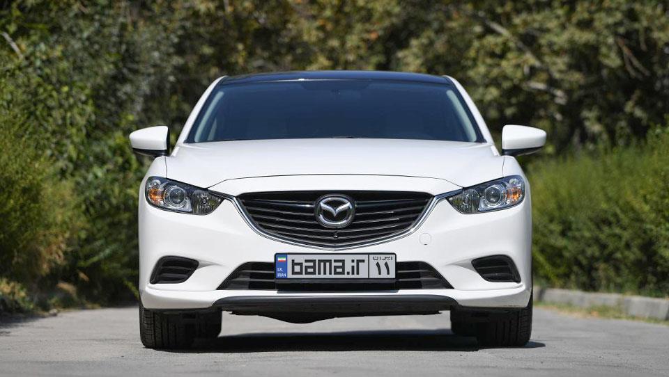 طراحی نمای جلو مزدا 6