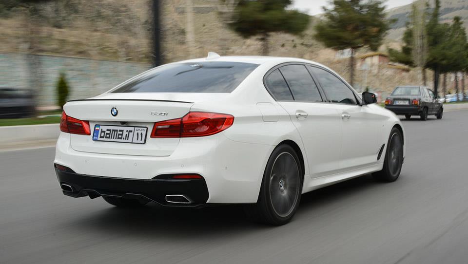 تست و بررسی ب‌ام‌و 530i‌ سری G30