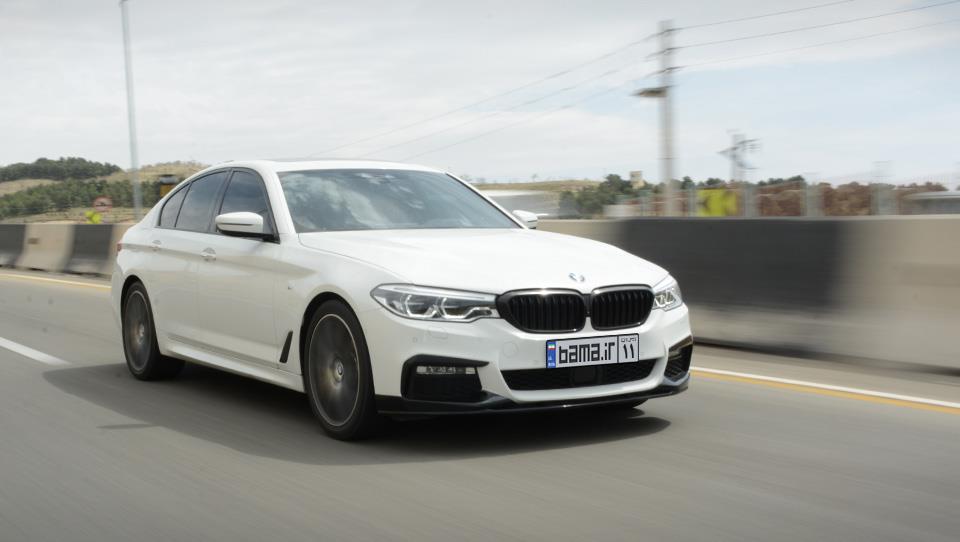 تجربه رانندگی با ب‌ام‌و 530i‌ سری G30