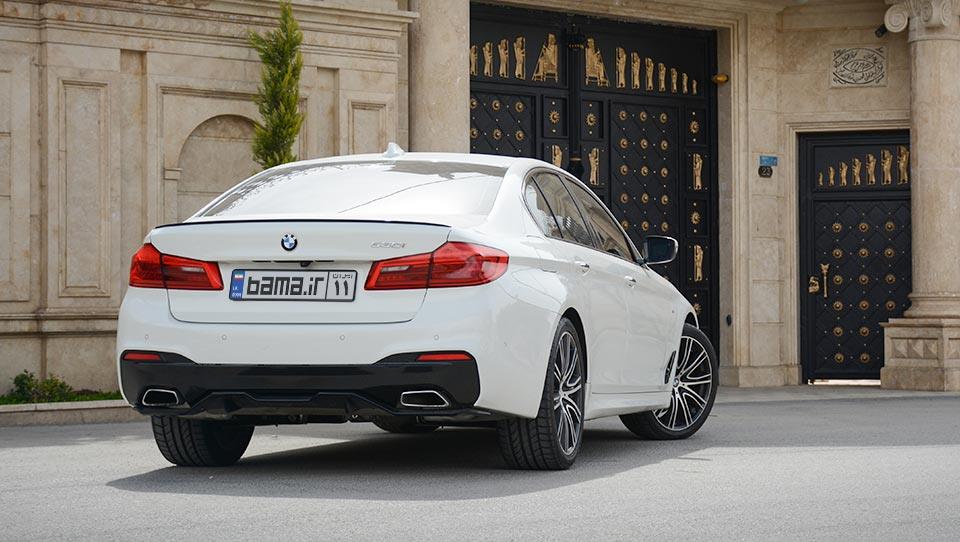 طراحی نمای عقب ب‌ام‌و 530i‌ سری G30