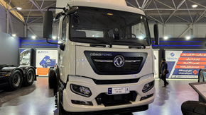 بررسی کامیون باری دانگ فنگ KR300 سایپا دیزل منبع سایت باما