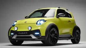 معرفی خودروی برقی e.wave x