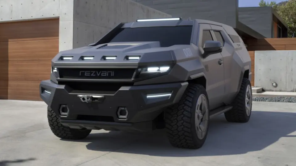 رضواني Vengeance شاسي بلند زرهي برپايه کاديلاک اسکاليد